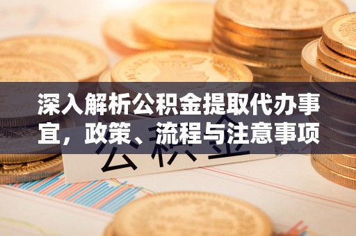 红古深入解析公积金提取代办事宜，政策、流程与注意事项全攻略